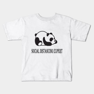 Social distancing expert Kids T-Shirt